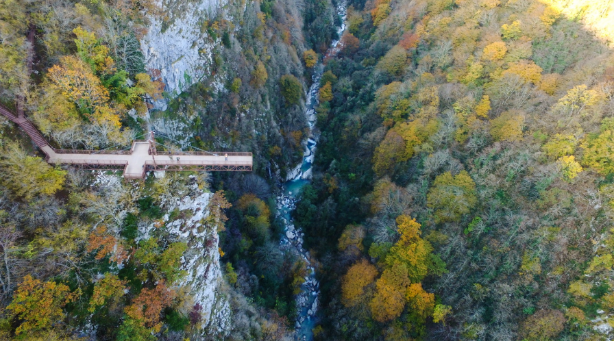 Okatse Canyon, Imereti, Georgia